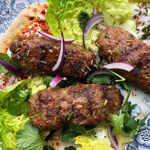 Spiced Lamb Kebabs