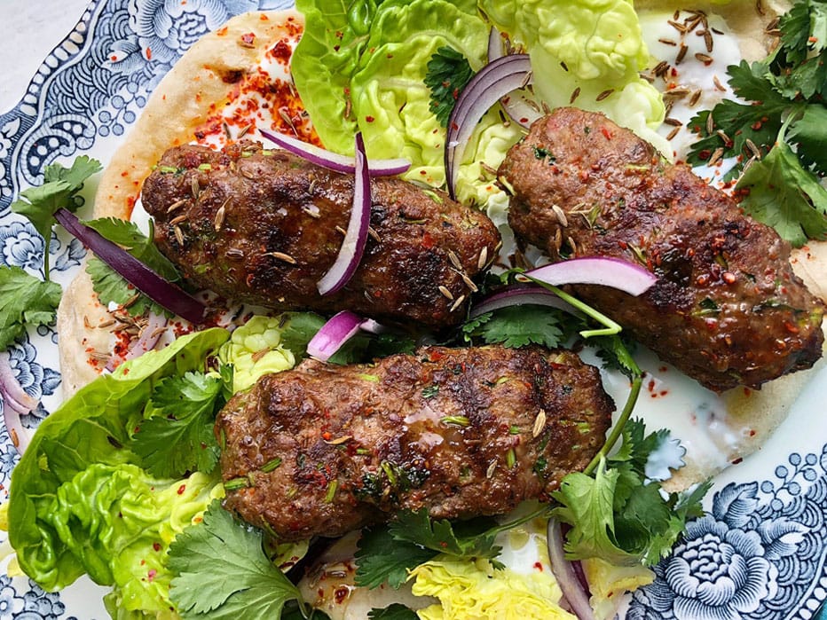 Spiced Lamb Kebabs