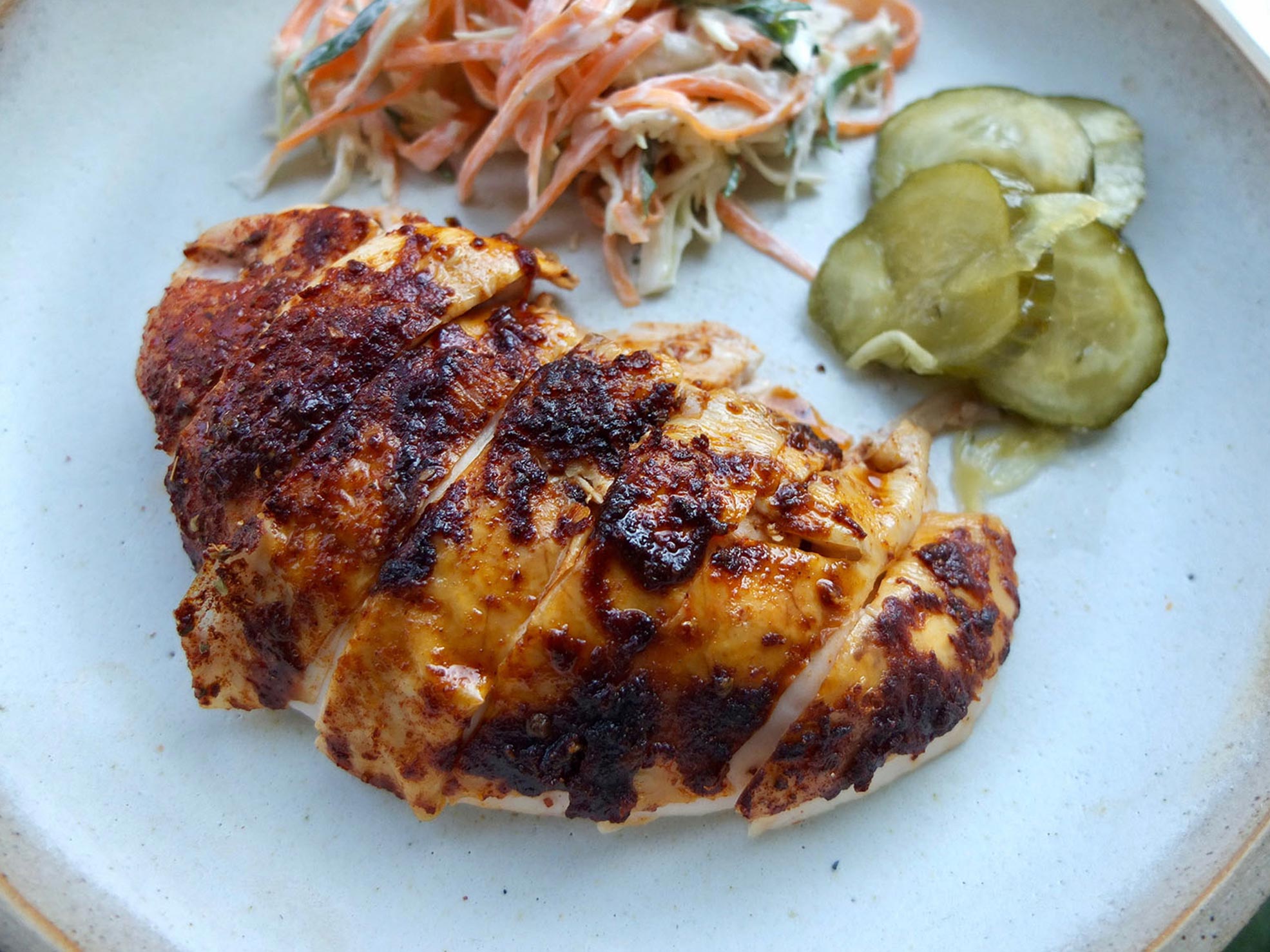 Classic BBQ Rubbed Rotisserie Chicken