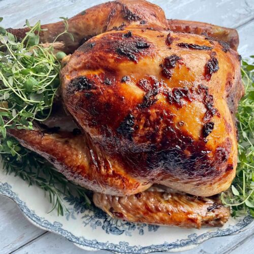 Maple, Clementine and Chipotle Glazed Turkey