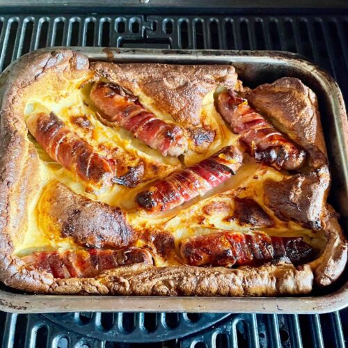 Sage and Pancetta Pigs in Blankets Toad in the Hole