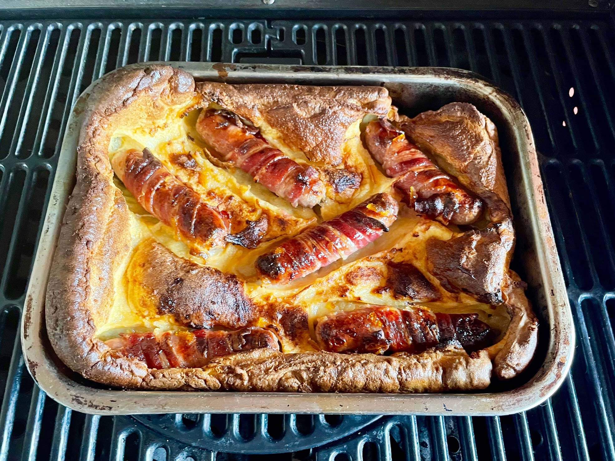 Sage and Pancetta Pigs in Blankets Toad in the Hole