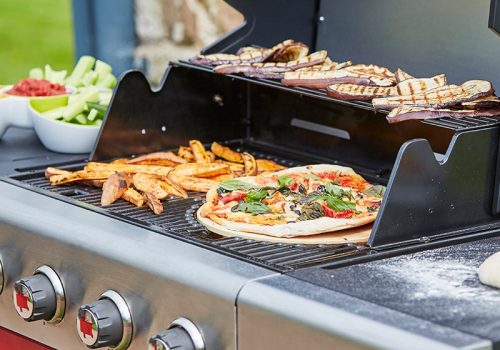 outback bbq display