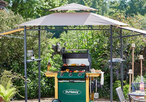 outback bbq party display