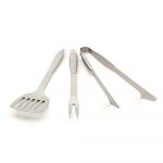 Stainless Steel 3PC BBQ Tool Set