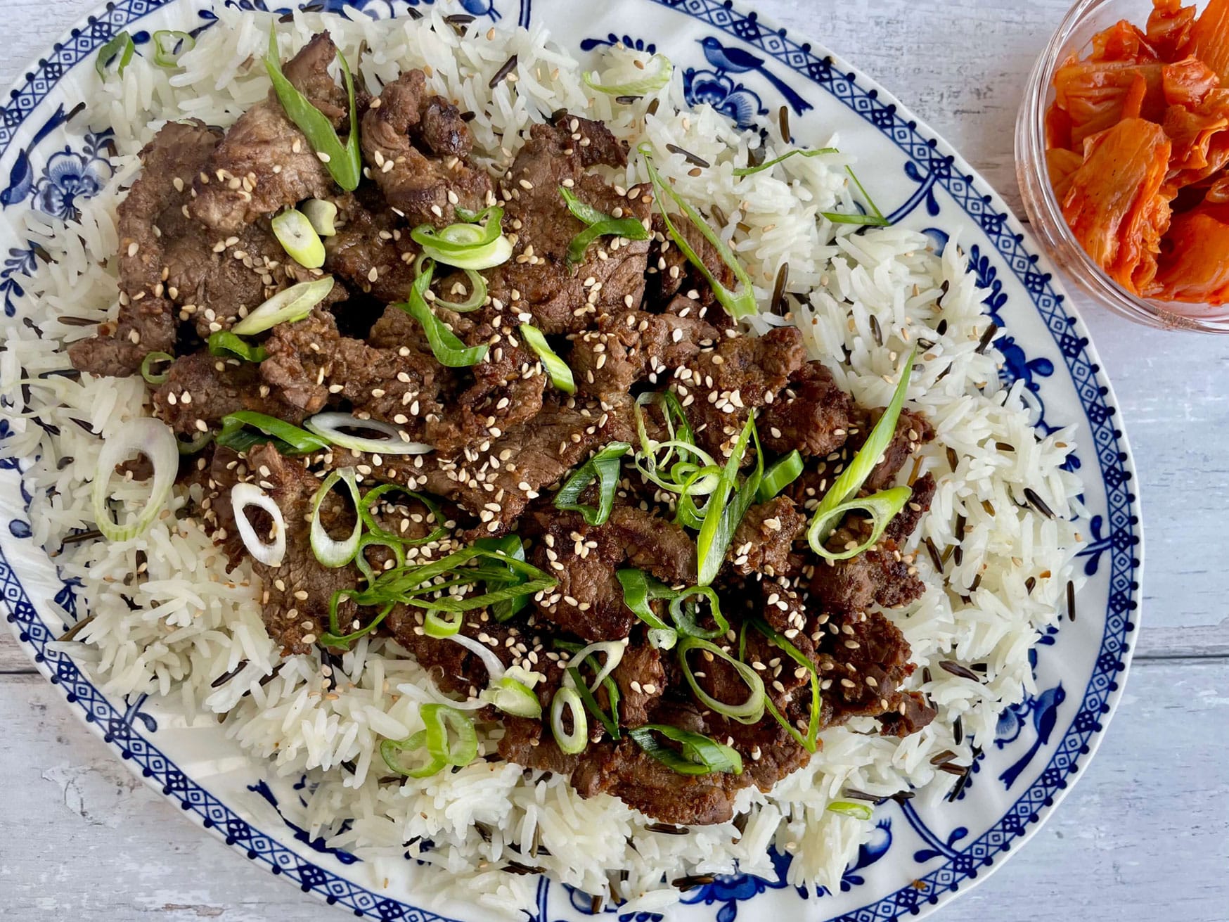 Beef bulgogi