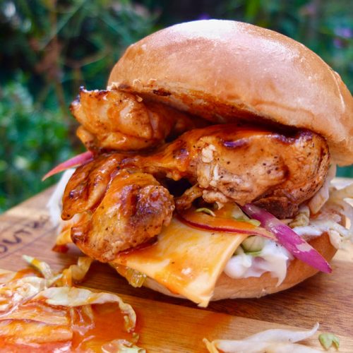 Cheesy Buffalo Chicken Sandwich