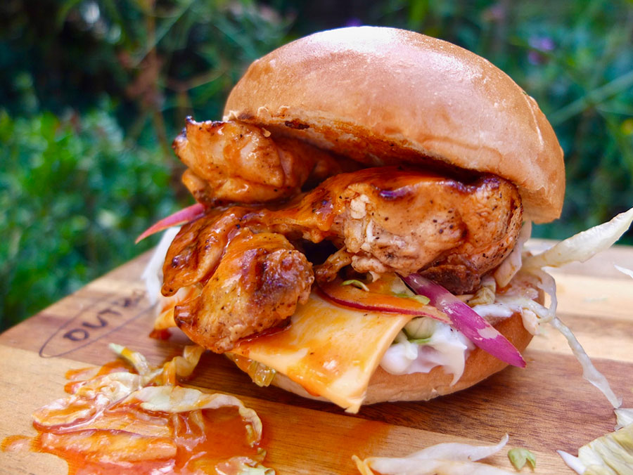 Cheesy Buffalo Chicken Sandwich