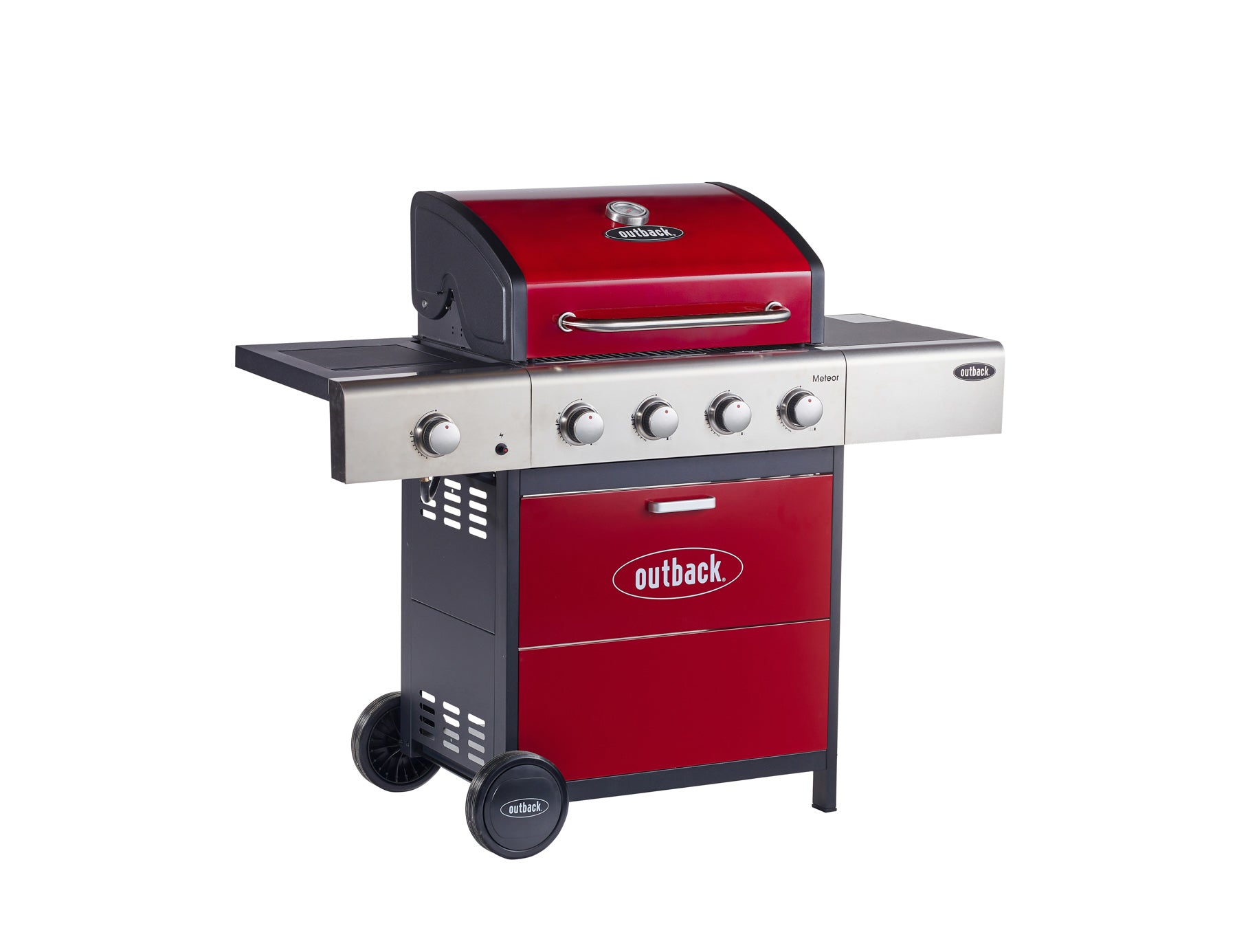 Meteor 4 Burner – Red