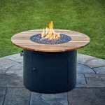Sherwood Gas Fire Pit with Timber Table