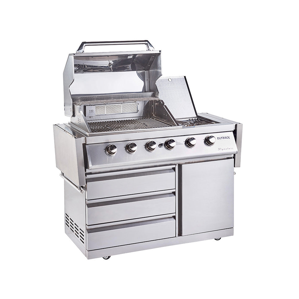 Signature II 6 Burner Hybrid – Stainless Steel | Outback Barbecues