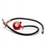 Hose & Regulator & Side burner valve – Meteor 8mm Spindle size