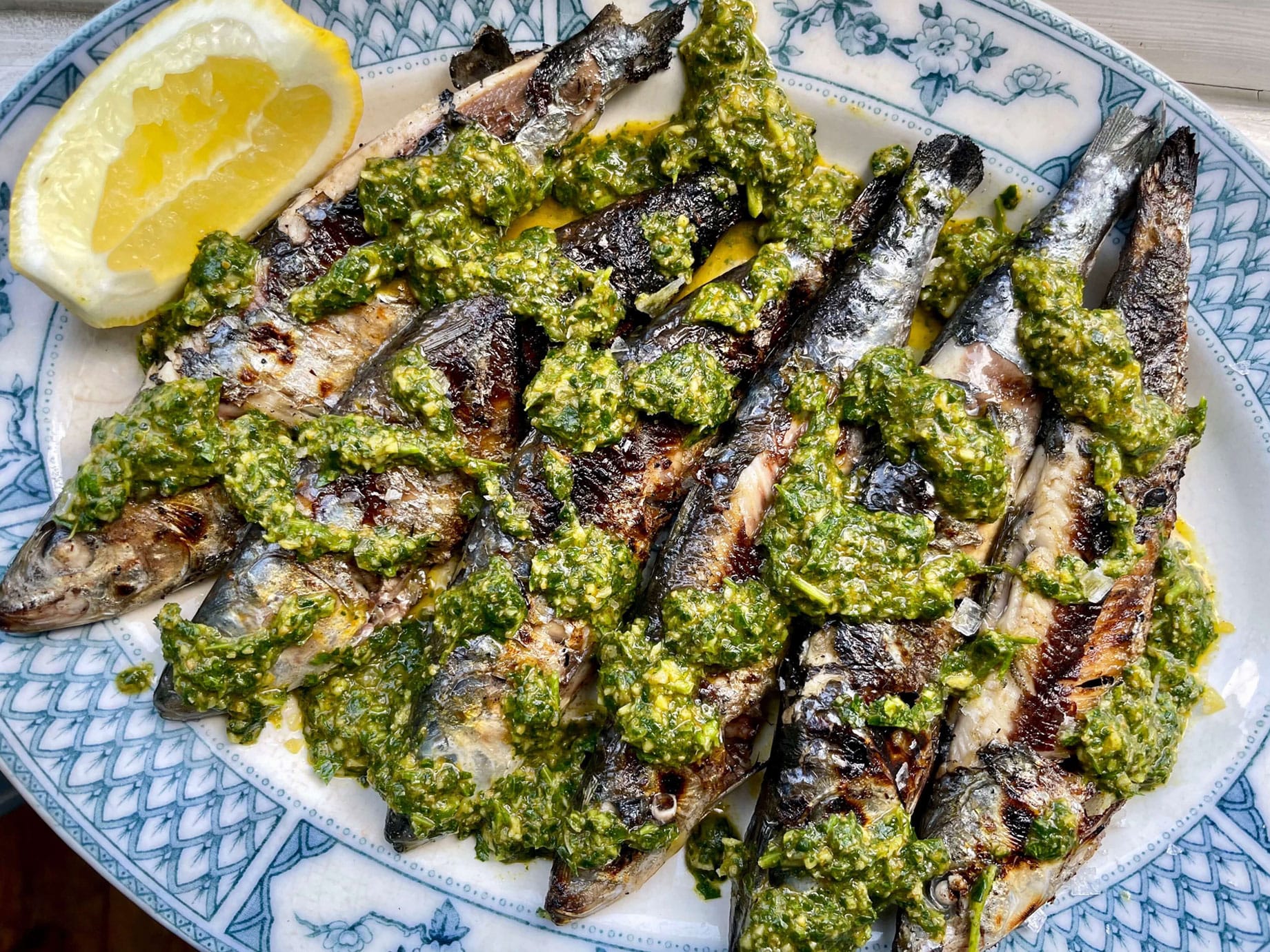 Sardines with Chermoula
