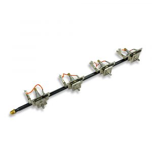 Gas Rail - Jupiter 4Burner with jet flame