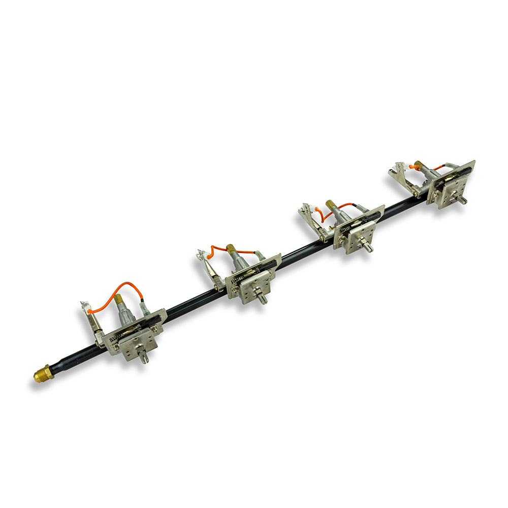 Gas Rail – Jupiter 4 Burner with jet flame (2019+)