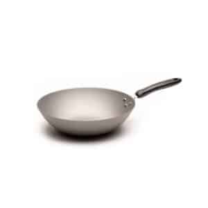 outback bbqs wok in stainless steel