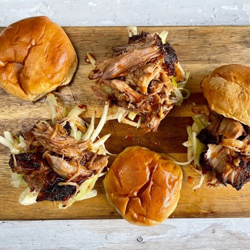 pulled pork buns