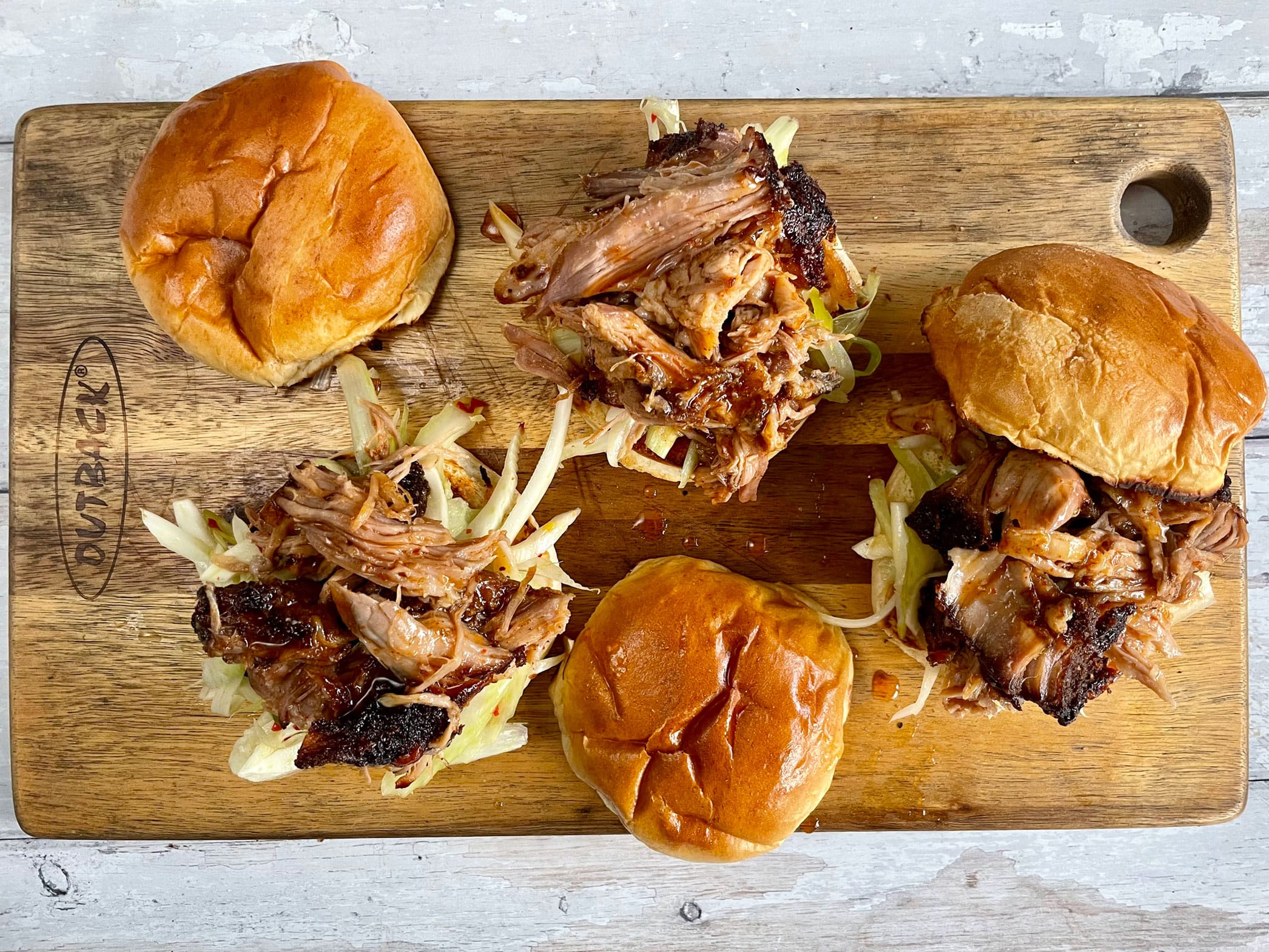 pulled pork buns