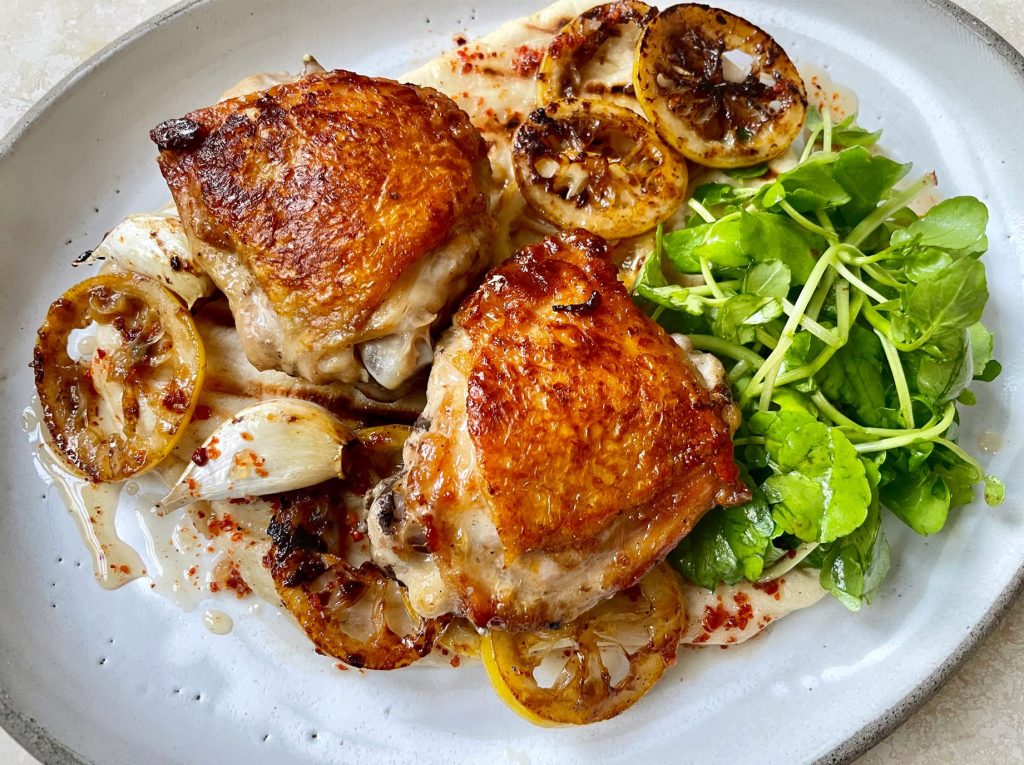 Chicken and Caramelised Lemon Flatbreads Outback Barbecues