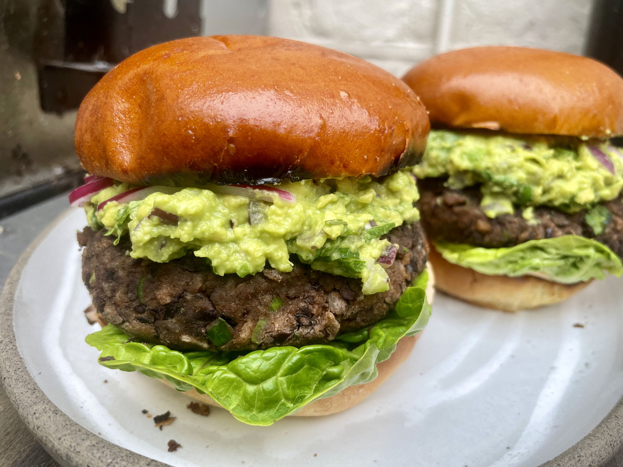 vegan bean burgers