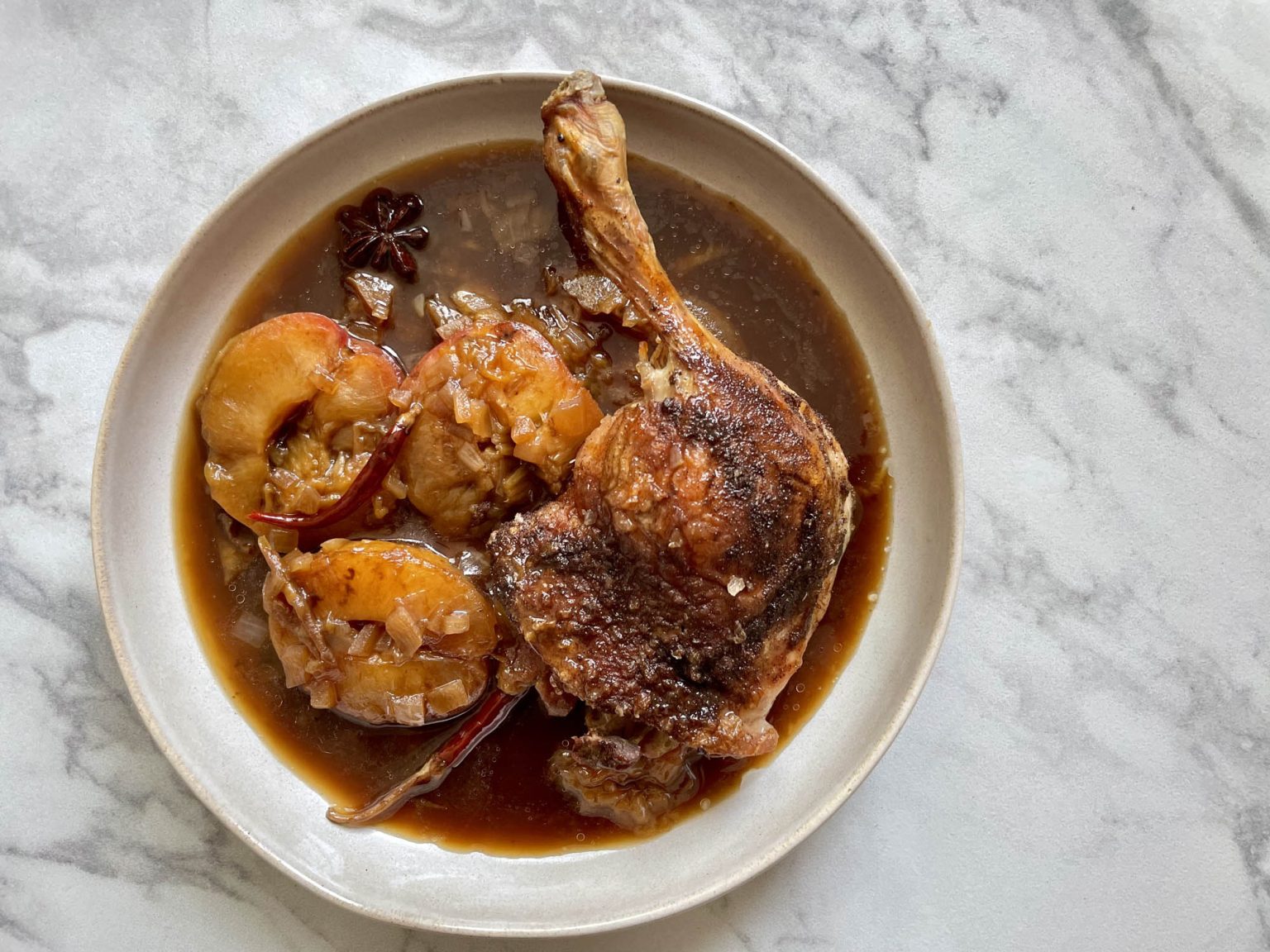 Skillet Roasted Duck Legs with Plum Sauce | Outback Barbecues