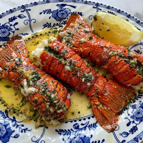lobster tails with tarragon butter
