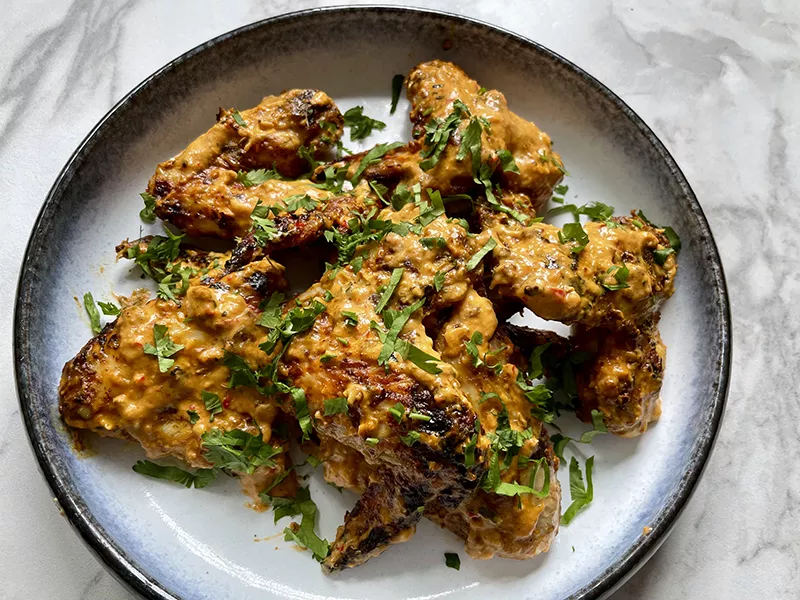 BBQ Butter Chicken Wings