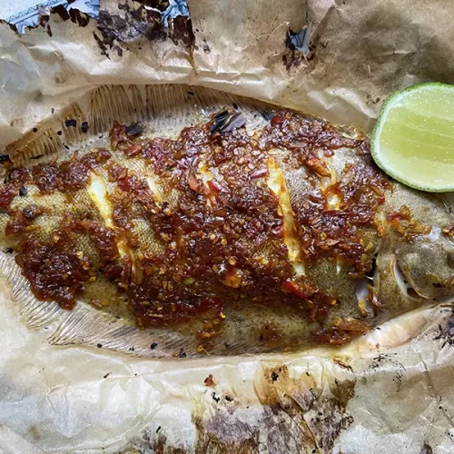 Sambal Grilled Sole