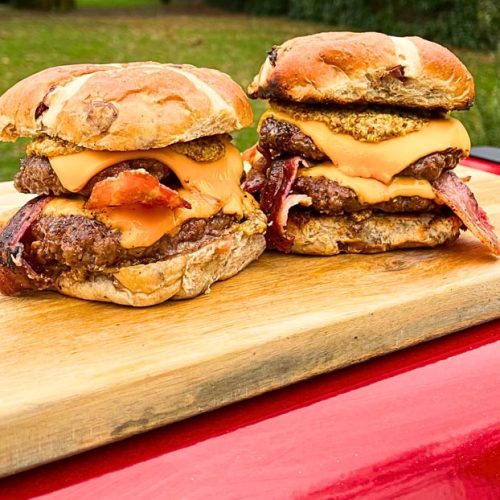 Hot Cross Bun burgers