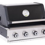 OUT371209 – Jupiter 4 Burner Hybrid Black – Built In