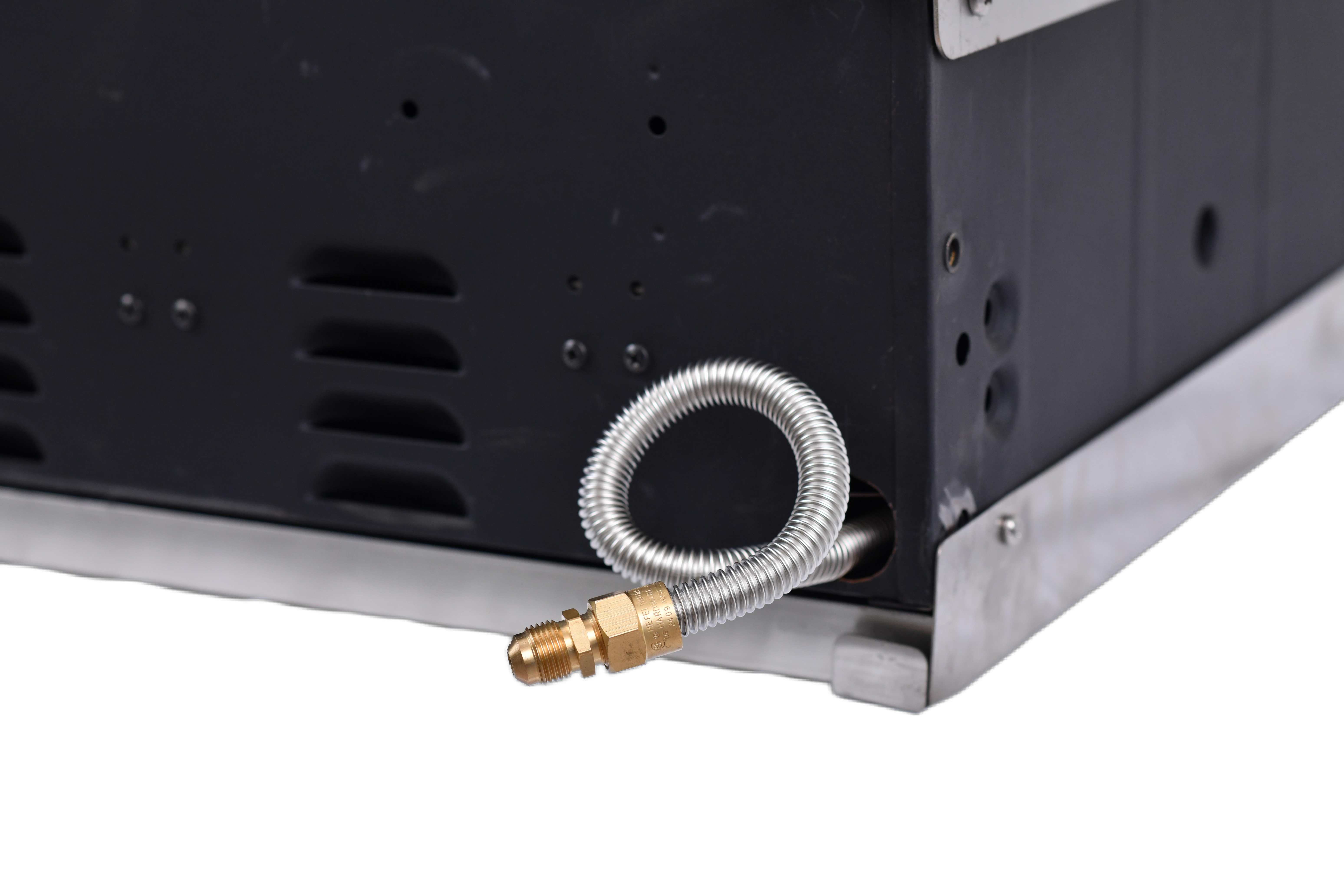 OUT371209 – Jupiter 4 Burner Hybrid Black – Built In