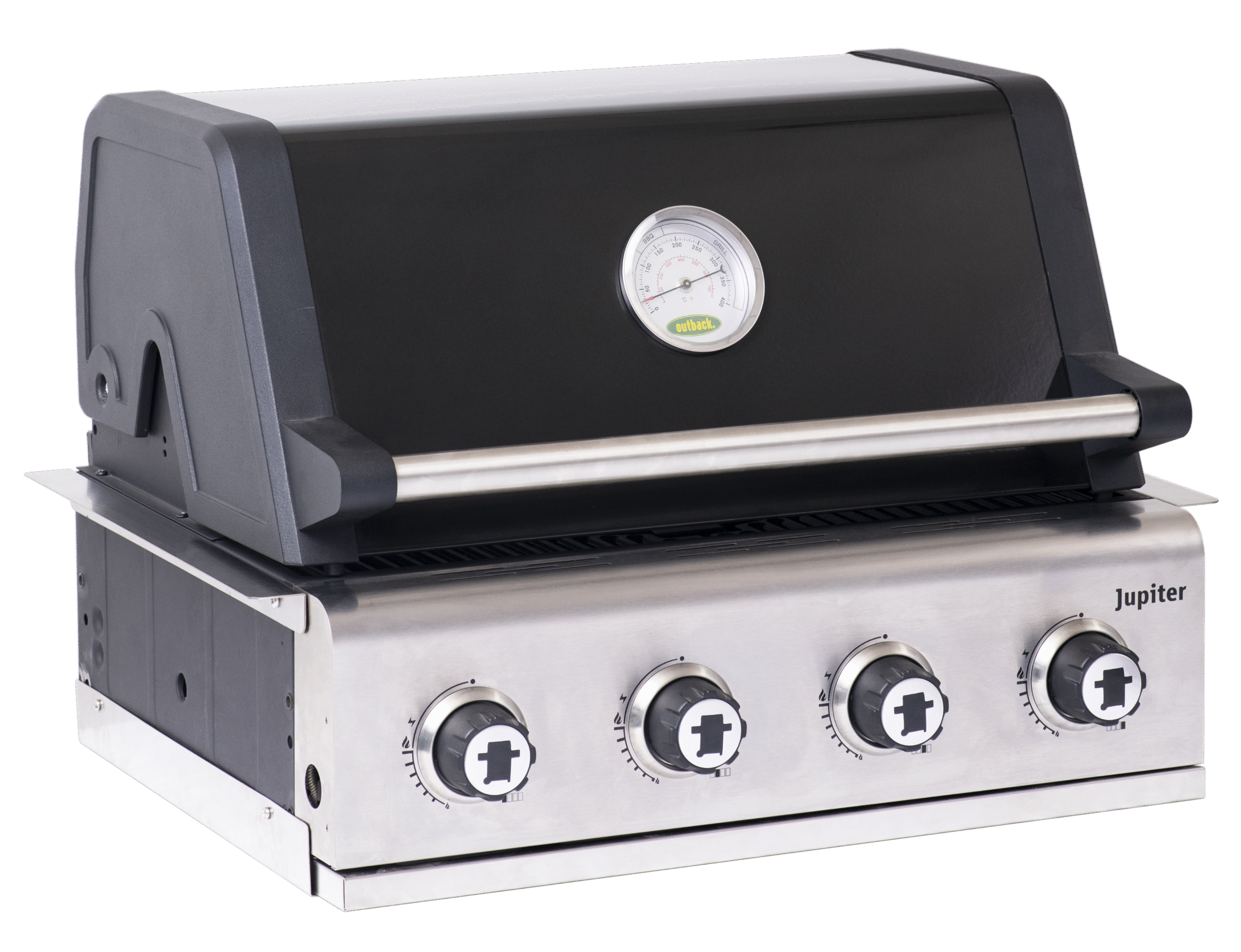 OUT371209 – Jupiter 4 Burner Hybrid Black – Built In
