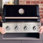 OUT371209 – Jupiter 4 Burner Hybrid Black – Built In