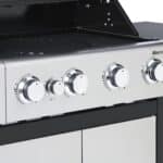 Mercury 4 Burner – Stainless Steel