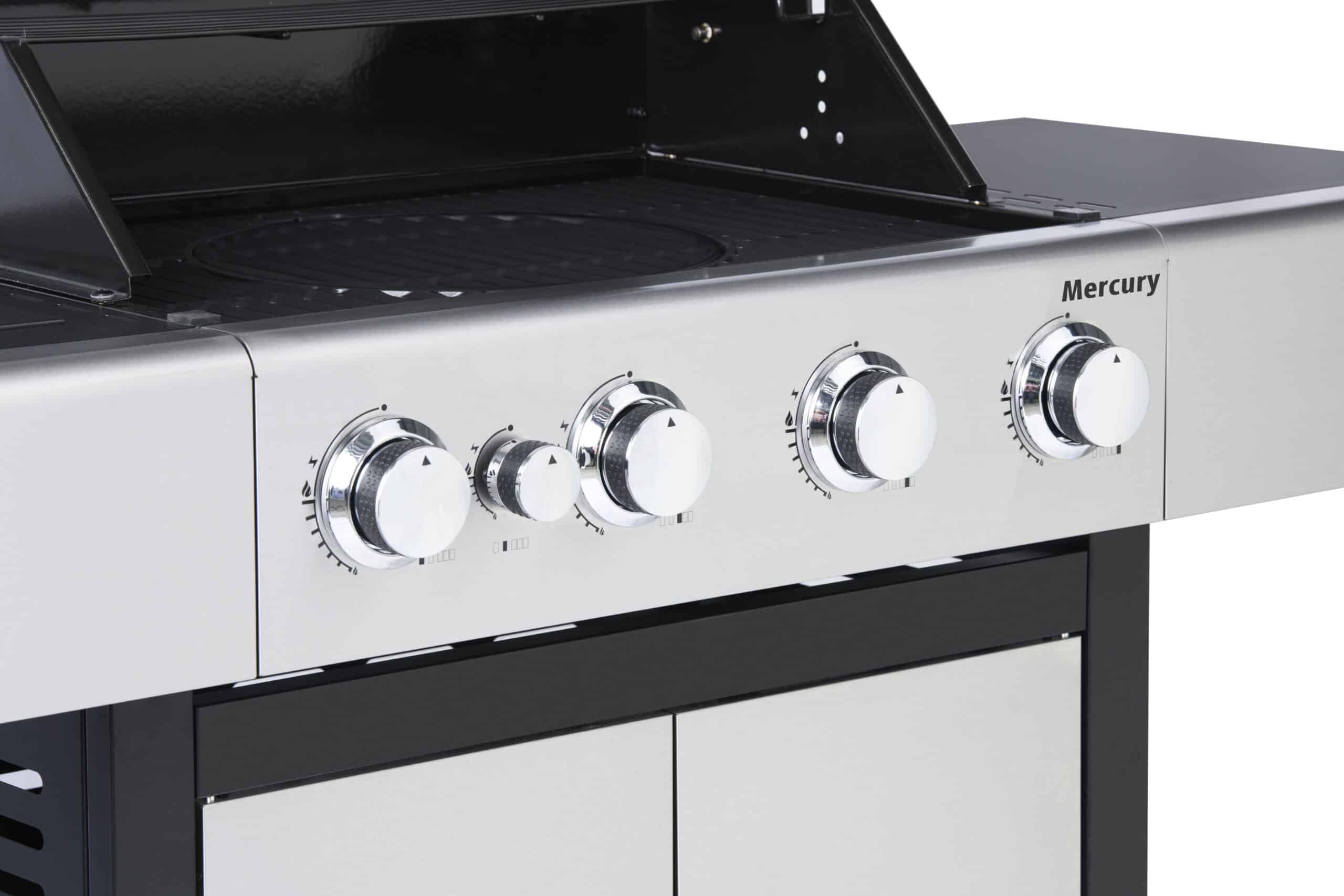 Mercury 4 Burner – Stainless Steel