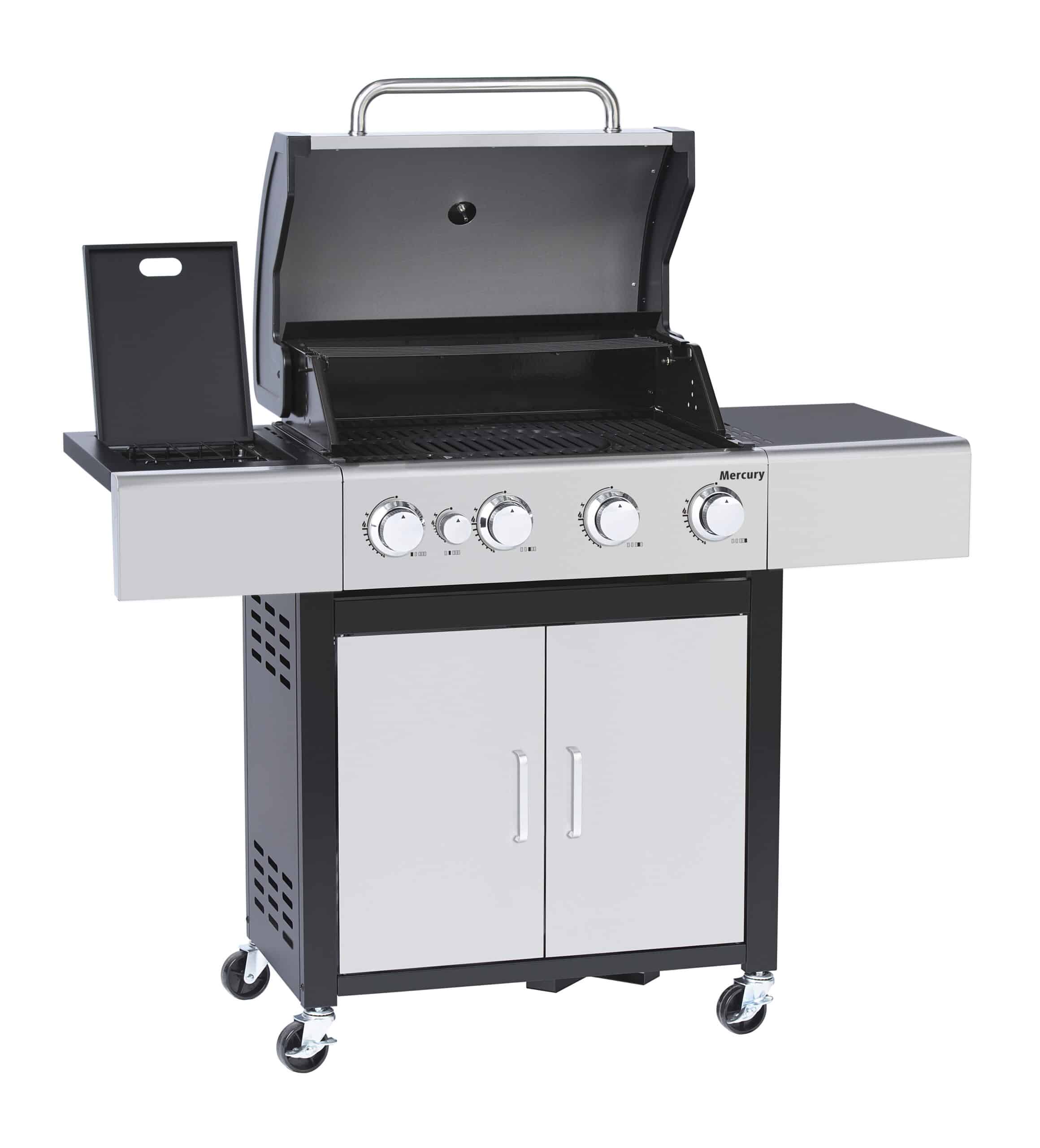 Mercury 4 Burner – Stainless Steel