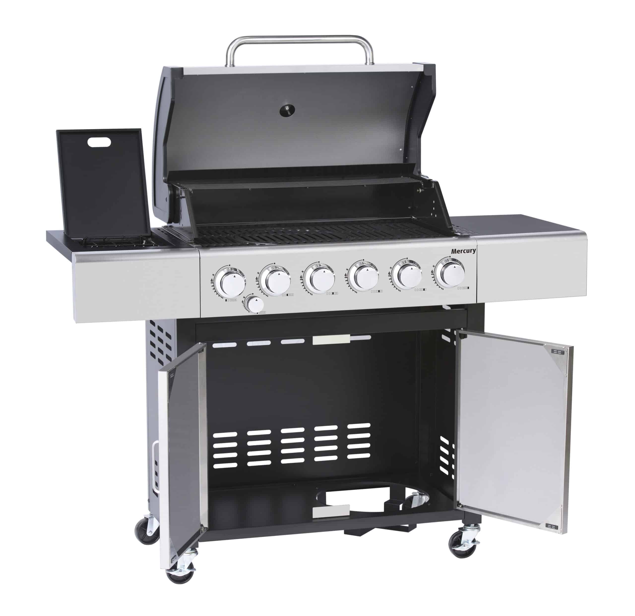 Mercury 6 Burner – Stainless Steel