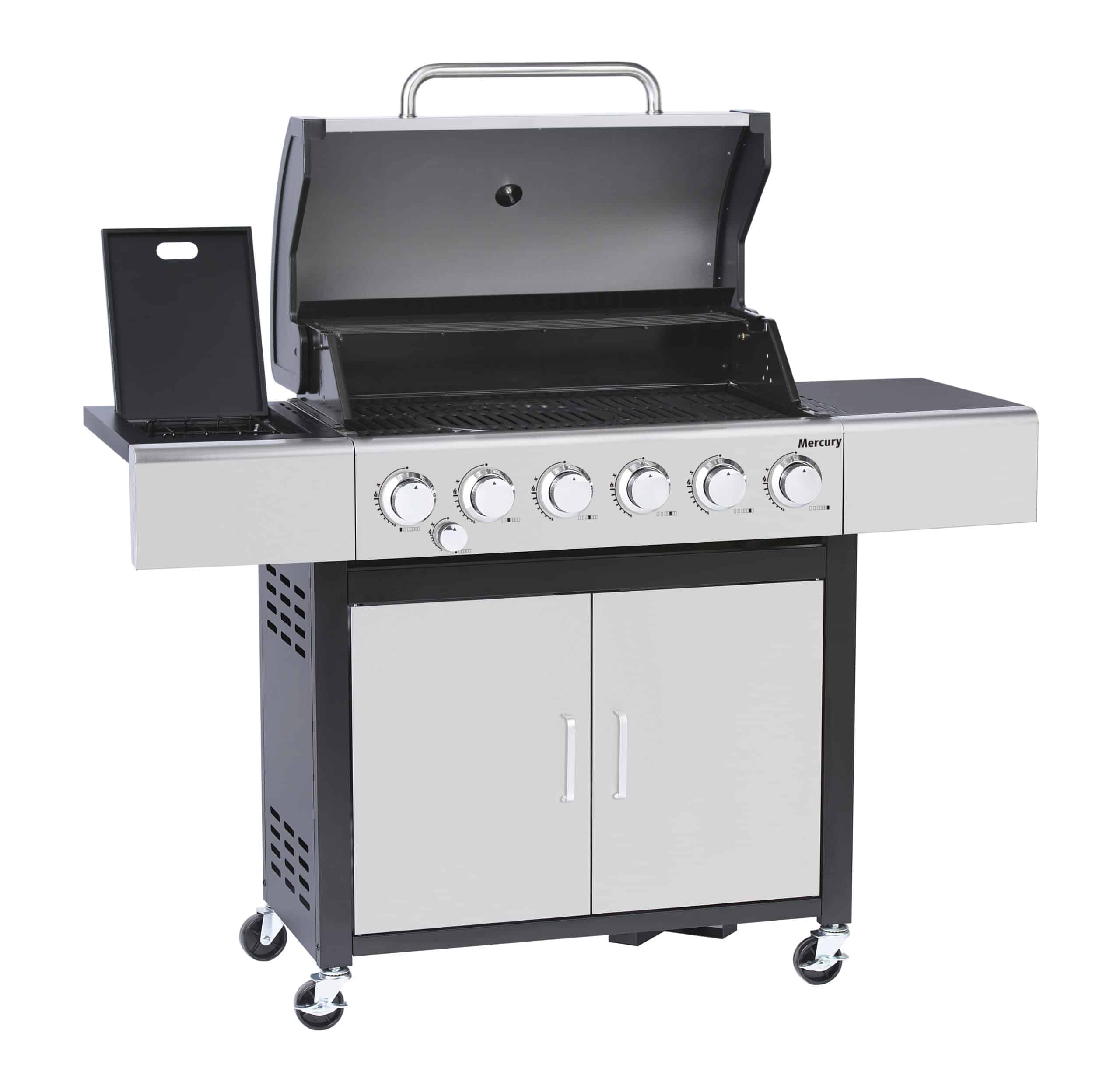 Mercury 6 Burner – Stainless Steel