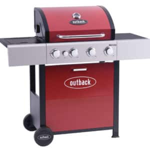 Mercury 4 Burner - Red