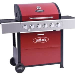 Mercury 6 Burner - Red