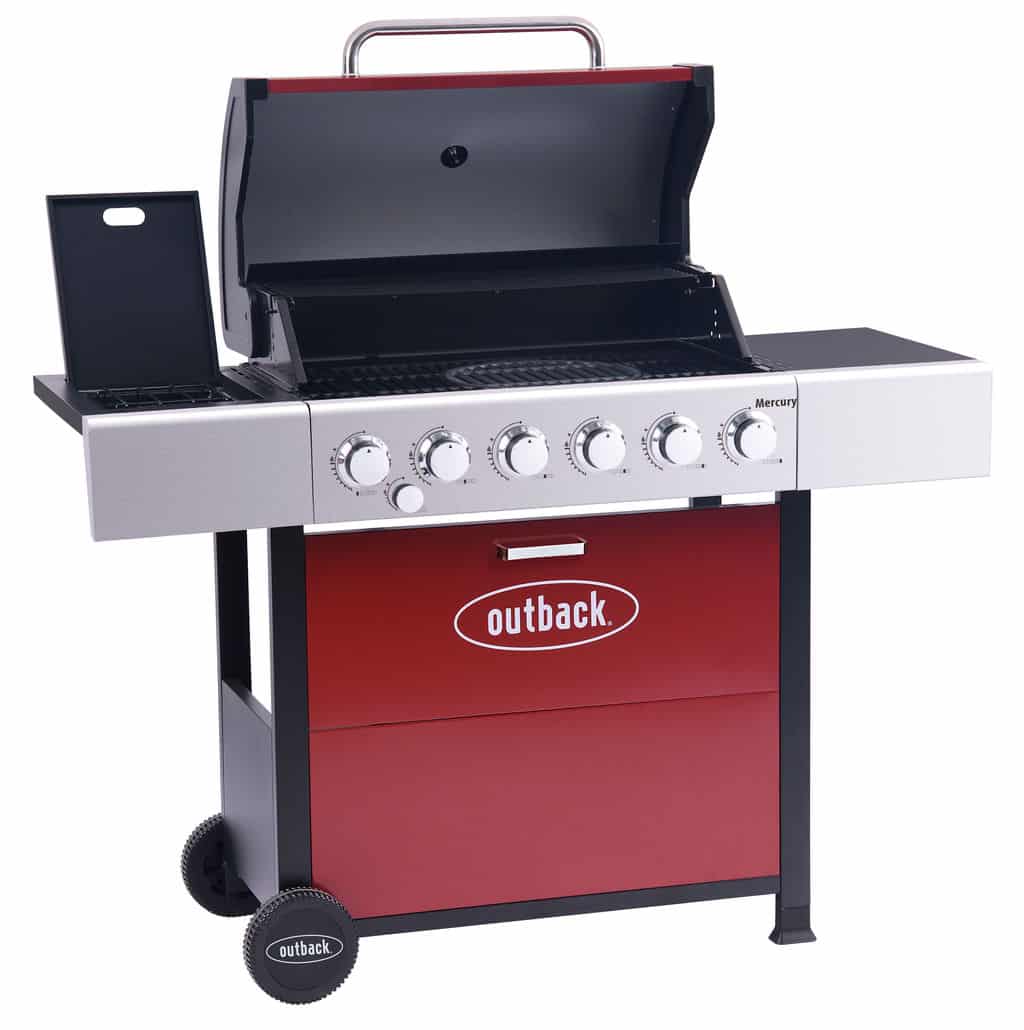 Mercury 6 Burner – Red