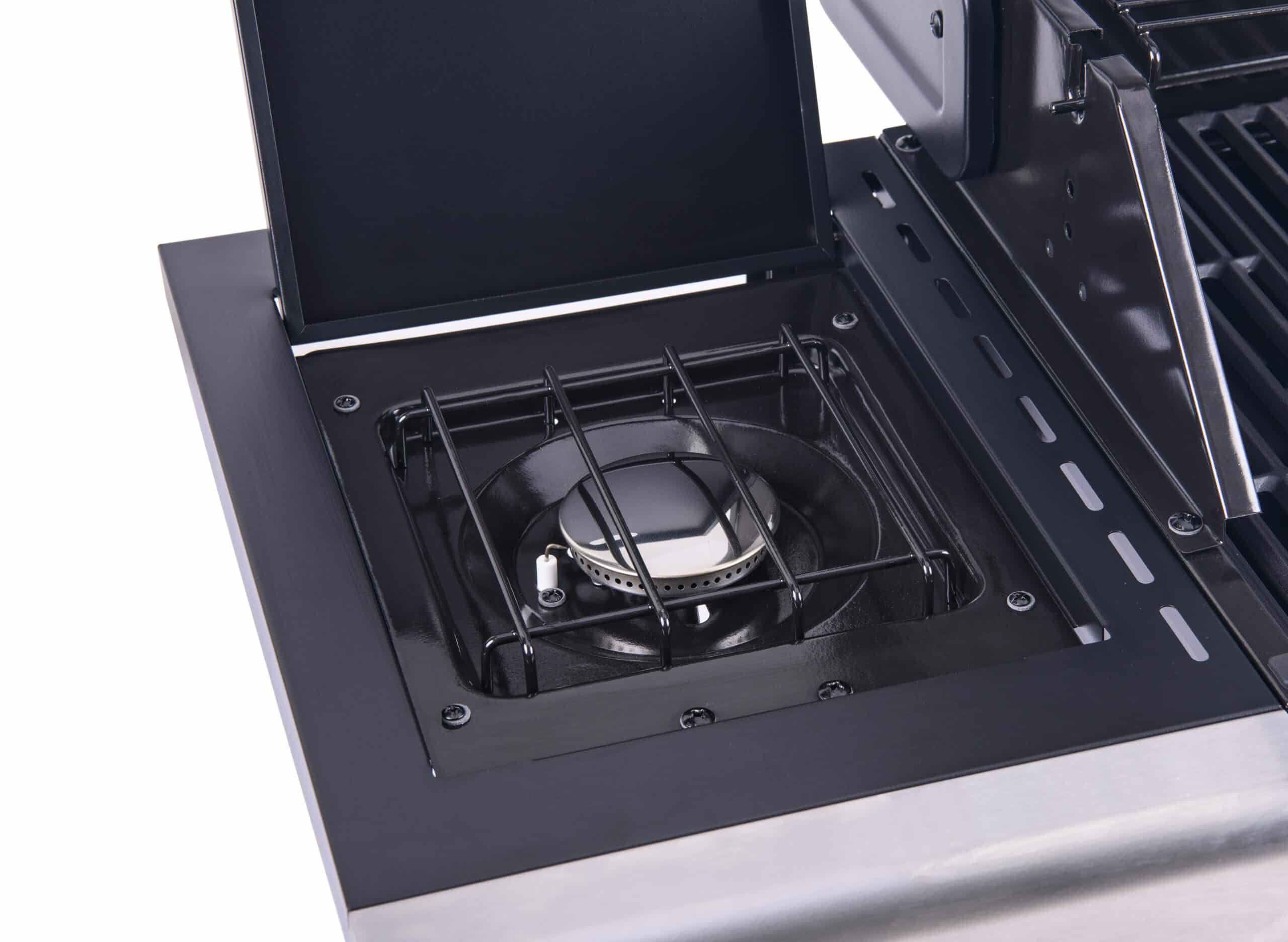 Mercury 4 Burner – Stainless Steel