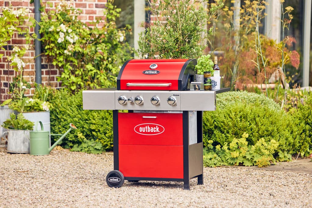 Mercury 4 Burner – Red