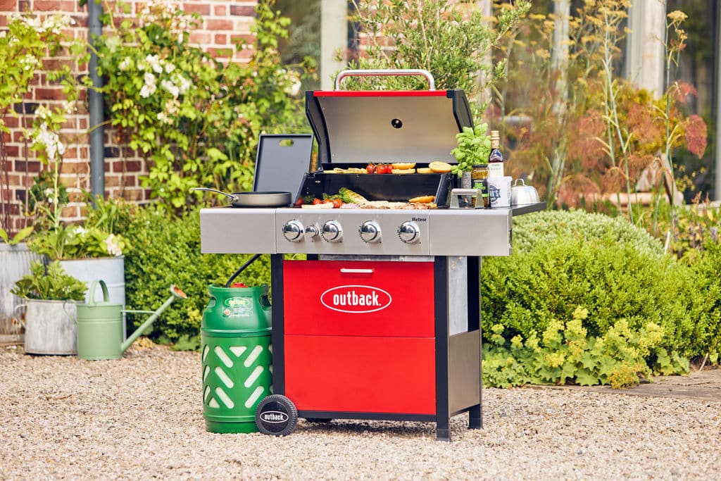 Mercury 4 Burner – Red