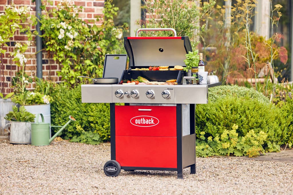 Mercury 4 Burner – Red