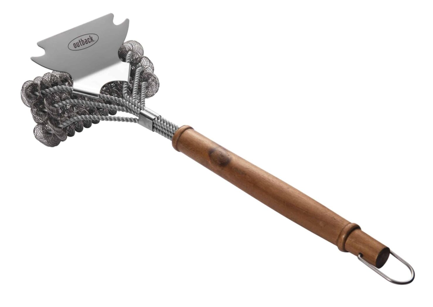 Bristle Free Brush with Scraper