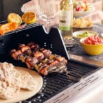 Two Pack Three Prong Skewers with Bag